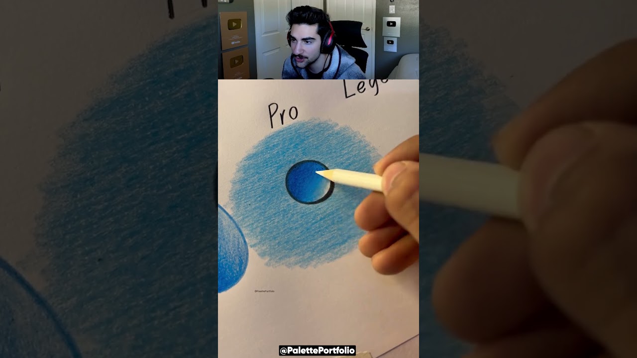 How to Draw A Water Droplet! 🤯 @PalettePortfolio