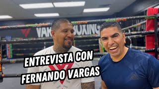 Entrevista con Fernando Vargas