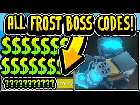 All Tower Defense Simulator Frost Boss Codes 2019 Tower Defense - roblox zombie stories area 51 robux promo codes working june 2019