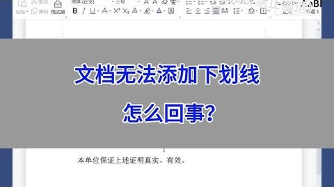 WPS Word：文档无法添加下划线，怎么回事？#wps #excel