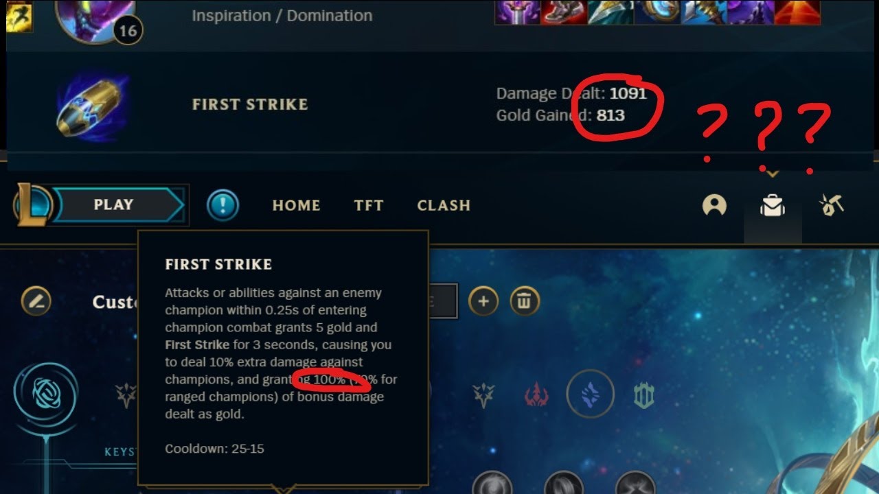 First Strike Rune Bugged? - YouTube