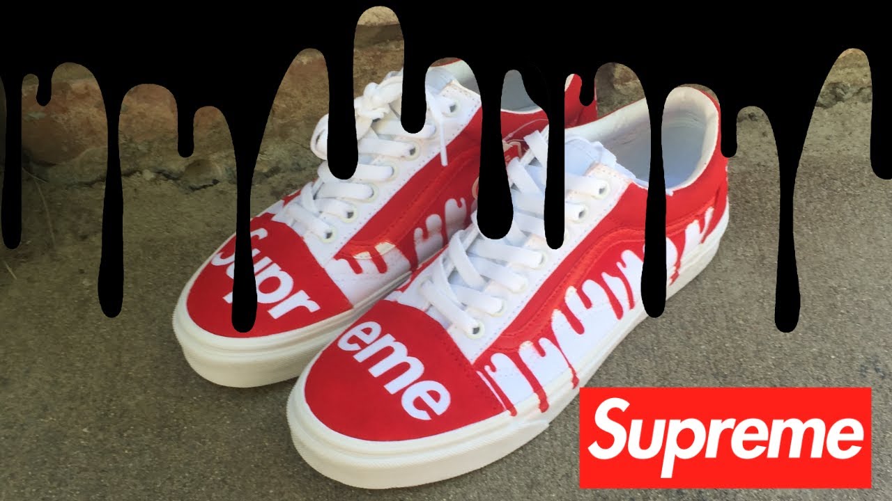 CUSTOM SUPREME DRIP VANS 