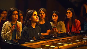 A humble woman was asked to play the piano as a joke but her first note impressed everyone