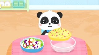 Jagung Tumbuk, Daging Asap & Salad Buah, Wow Enaknya || Android Game Play, Game : Baby Bus screenshot 5
