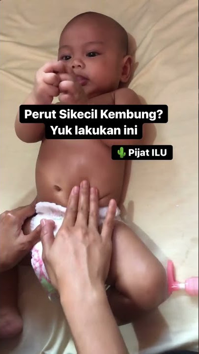 Pijat ILU atasi Bayi Perut Kembung dan Sembelit
