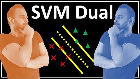 SVM Dual : Data Science Concepts