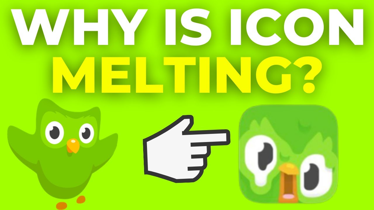 Why Is Duolingo App Icon Melting YouTube