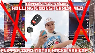 Rolling Codes Explained – Flipper Zero Car Hacks Are Cap