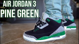 Air Jordan 3 Pine Green Early HONEST Review & On Feet