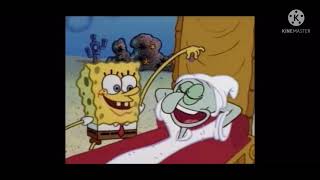 Patrick Drops Watermelon At Squidward