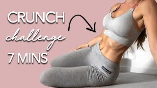 Ab Crunch Challenge (7 MINUTES!)