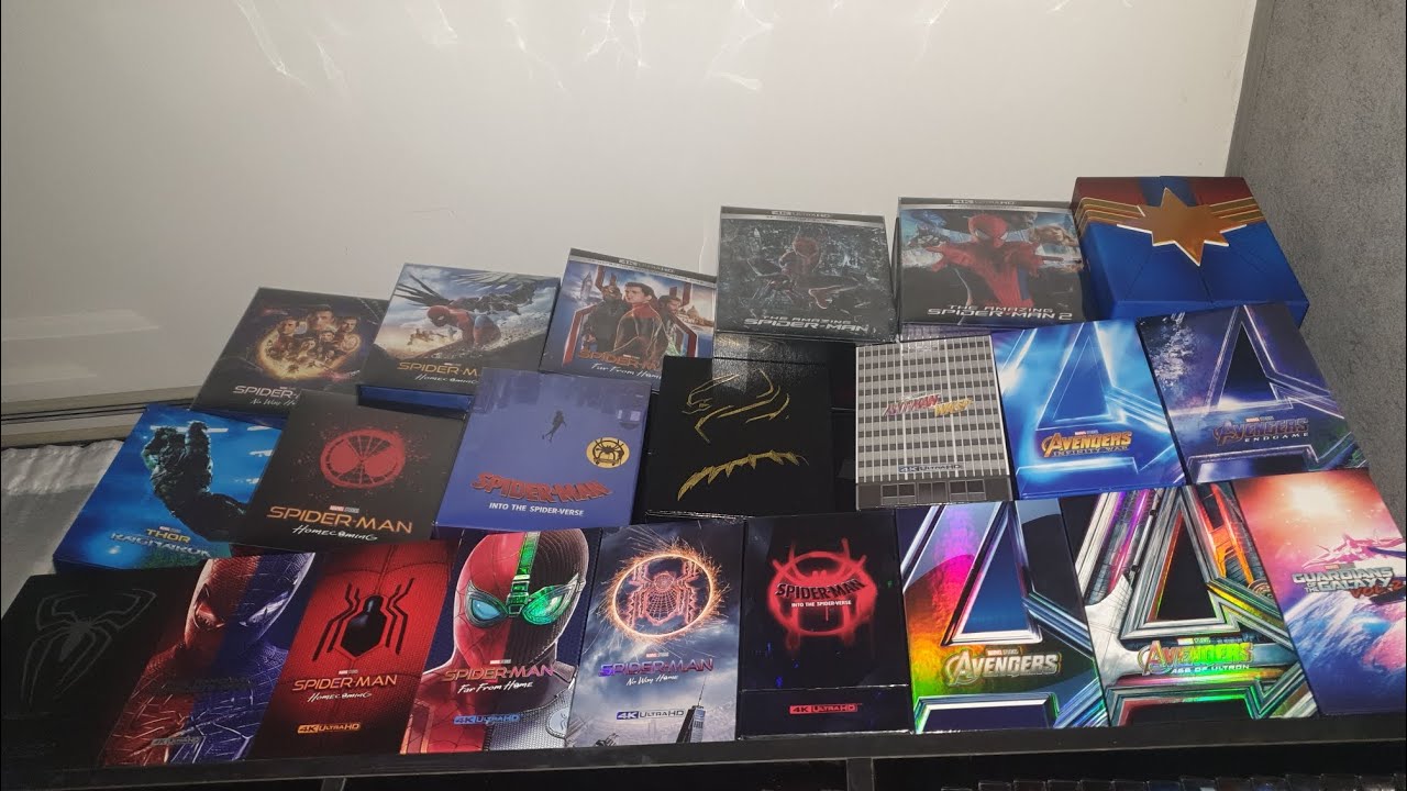 Steelbook marvel partie 5 hulk,ant-man, doctor strange 