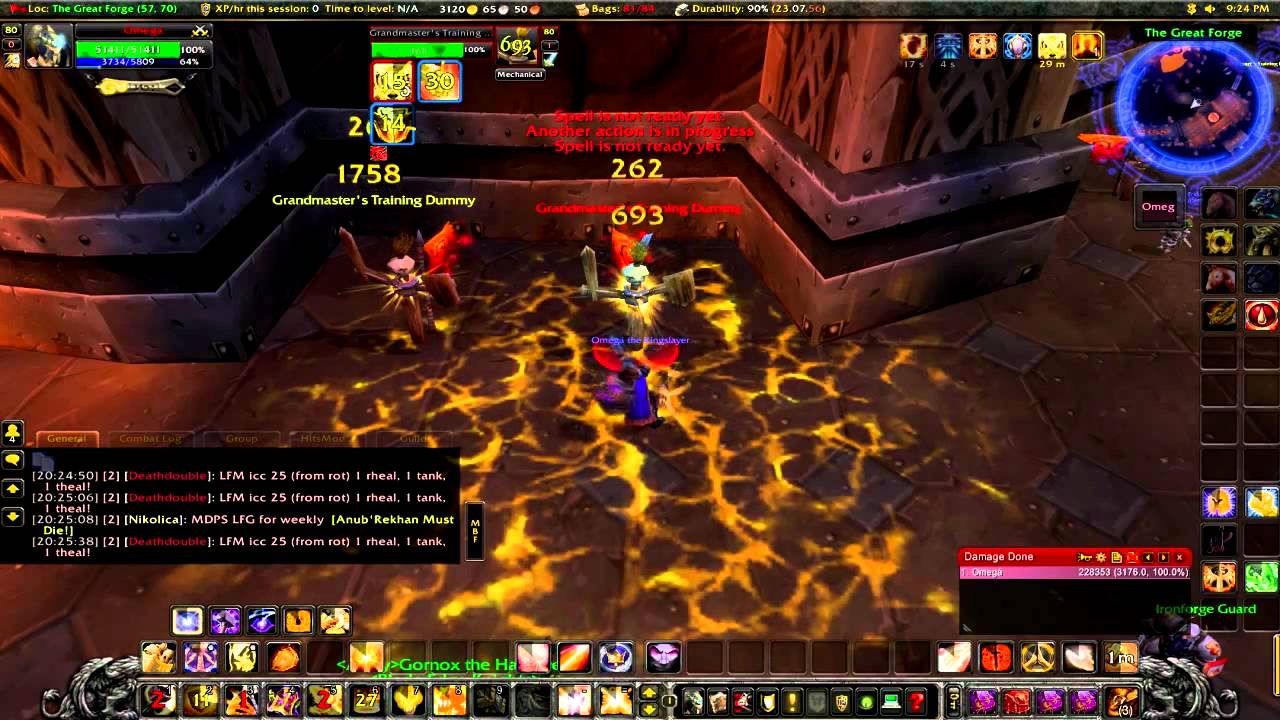 Protection Paladin build + rotation 4.0.1 - YouTube
