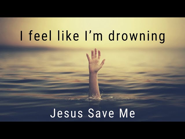 DROWNING IN THE STORM | Jesus Save Me - Inspirational & Motivational Video class=