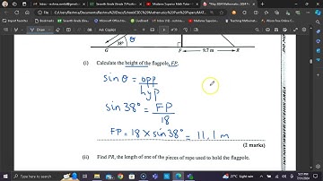 CSEC Math Paper 2 worked solutions series - May 2024 - Question 3(a)