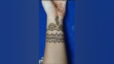 Easy Mehendi Design (part -2)#shorts #trending #mehendi #henna #viral