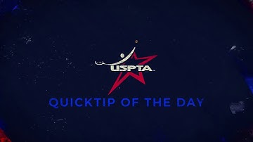 USPTA Quick Tip - Touch and Feel