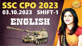 SSC CPO 2023 03 Oct Shift 01 English | SSC CPO English Complete Paper Solution by Manisha Bansal screenshot 4