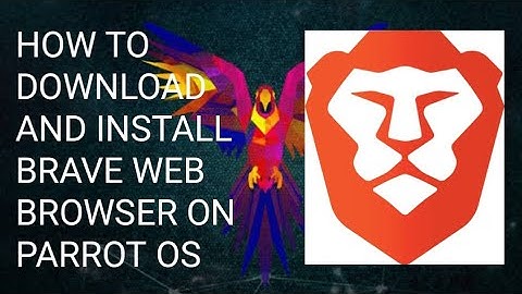 How to download | install | setup | brave web browser on parrot os? Step by Step installation !