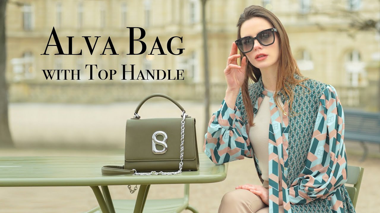 Buttonscarves - Alva Sling Bag with Top Handle 