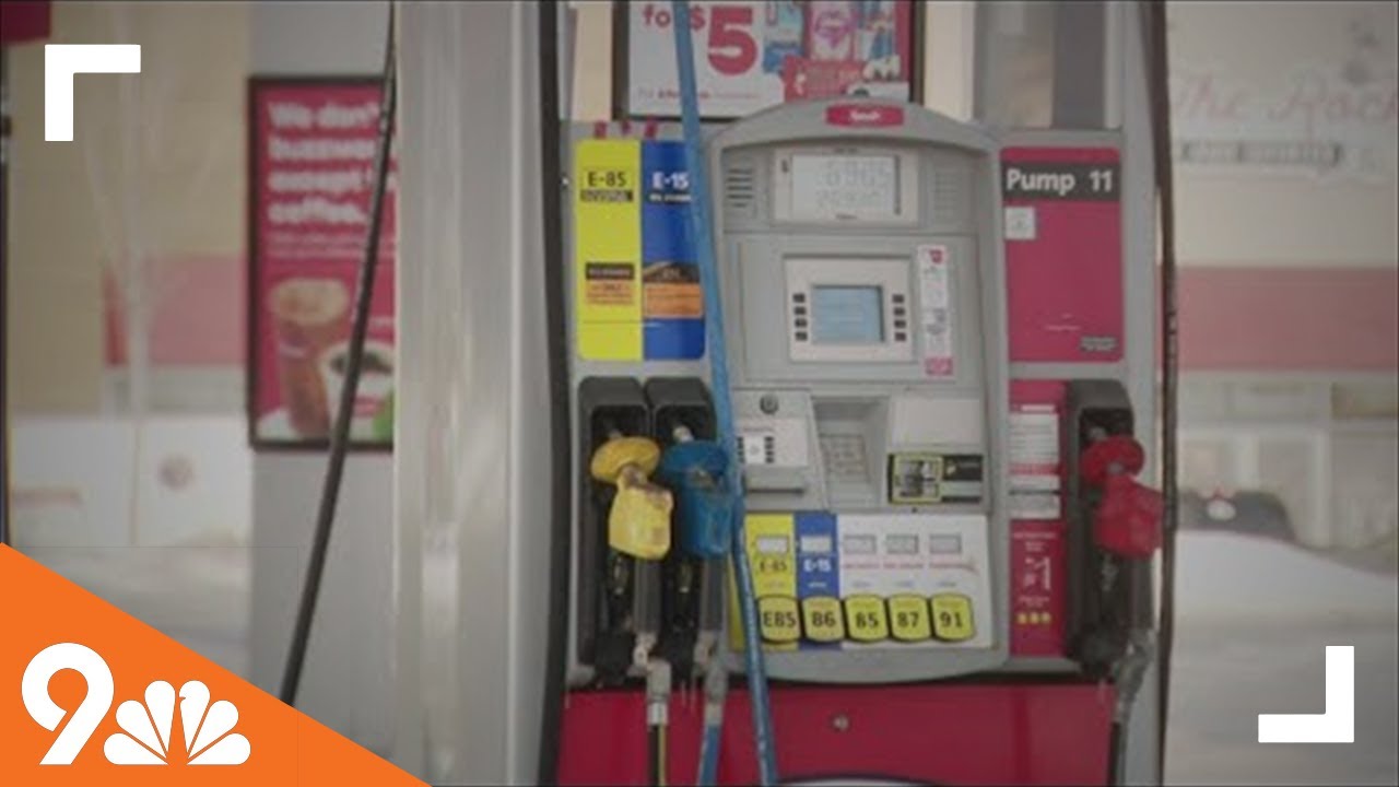 What's the reason behind a recent dip in gas prices? YouTube