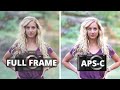 Full Frame vs APS-C for Portraits