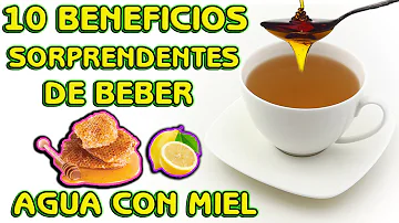 ¿Qué ocurre cuando bebes agua caliente con limón y miel?