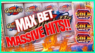 MASSIVE Quick Hit JACKPOT With Gloria Slots! *handpay alert*