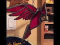 How to make a stained glass bird in 3D