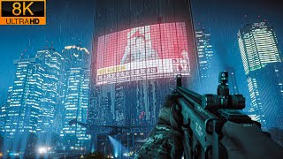 Shanghai Under Martial Law｜Battlefield 4｜8K