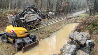 Renforcement des berges et aménagement de zones de refuge