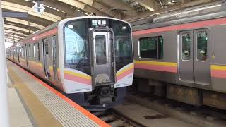 e129系B16編成 新潟発車