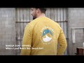 Narosa apparel where land meets sea sweatshirt ochre