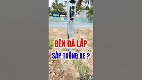 Đã lắp đèn ở điểm cuối đường dẫn cầu Rạch Miễu 2 | MAI TIỀN GIANG #short #2568