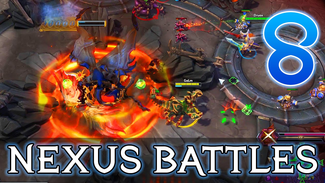 [8] Nexus Battles Heroes Of The Storm W Galm And Friends [1080p 60fps] Youtube