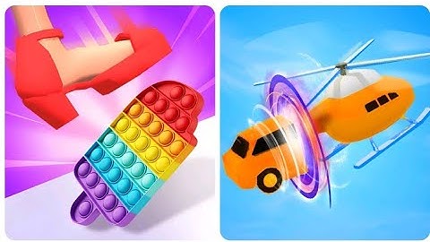 Shape Shifting Vs Tippy Toe - All Levels Gameplay - Android iOS New