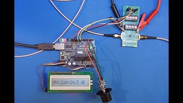 Controlling an HMC624LP4E RF Attenuator Using Arduino