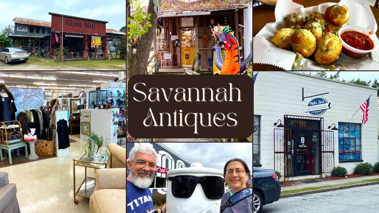 Savannah Antiques and Flea Markets Review at the end YouTube