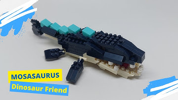 DAISO Mosasaurus | Dinosaur Block | Lego | Petit Block #build #block #brick #lego