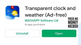 Transparent Weather App Free Download 😱🔥🔥 screenshot 1