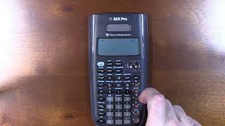 Using the TI-36X Pro solver to find the unknown upper bound of a definite integral