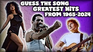 Guess the Song  Greatest Hits FROM EACH YEAR (19652024) | QUIZ