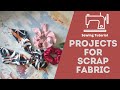 How to make scrunchies with fabric leftovers