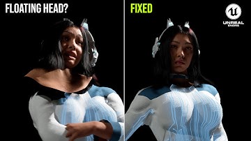 How to fix metahuman Head Detachment in Unreal Engine 5