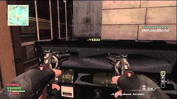 MW3 Search and Destroy Gamplay - Quickscope Clutch  - Two Clutches, One Video