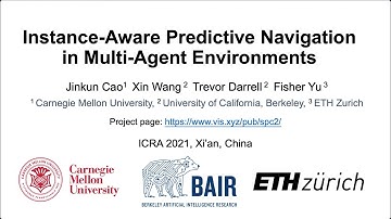 ICRA 2021 Instance-Aware Predictive Navigation in Multi-Agent Environments