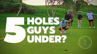 KIWI SCRAMBLE!! 5 Hole Golf Vlog with the Tukaki&#39;s and Damo