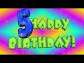 Baby Birthday 5 years.5 лет🎈Happy 5nd Birthday!Footage ANIMATION 🎂Happy Birthday To You!Хеппи бездей