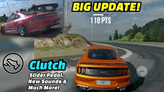 Assoluto Racing UPDATE! - Clutch, Brake Slide Pedal, New Sounds, Cars, Traction Control Level & More