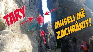 PARKOUR MÝMA OČIMA #8 | TARY UVĚZNĚNÝ NA SKÁLE!